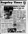 Rugeley Times Thursday 11 July 1985 Page 1