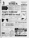 Formby Times Thursday 26 February 1987 Page 1