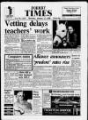 Formby Times Thursday 21 January 1988 Page 1