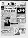 Formby Times Thursday 03 November 1988 Page 1