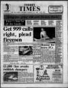 Formby Times Thursday 26 January 1989 Page 1