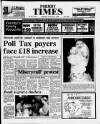 Formby Times Thursday 08 November 1990 Page 1