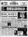 Formby Times Thursday 10 January 1991 Page 1