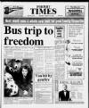 Formby Times Thursday 15 October 1992 Page 1