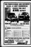 Peterborough Standard Thursday 02 October 1986 Page 54