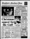 Stapleford & Sandiacre News Friday 07 December 1990 Page 1