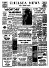 Chelsea News and General Advertiser Friday 31 March 1972 Page 1