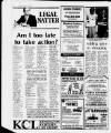 Chelsea News and General Advertiser Thursday 25 September 1986 Page 32