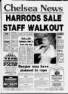 Chelsea News and General Advertiser Thursday 13 July 1989 Page 1