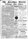 Faversham Times and Mercury and North-East Kent Journal Saturday 09 December 1911 Page 1
