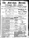 Faversham Times and Mercury and North-East Kent Journal Saturday 01 January 1916 Page 1