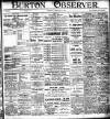 Burton Observer and Chronicle Thursday 02 February 1911 Page 1