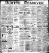 Burton Observer and Chronicle Thursday 13 July 1911 Page 1