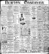 Burton Observer and Chronicle Thursday 07 September 1911 Page 1