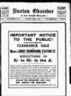 Burton Observer and Chronicle Thursday 05 June 1924 Page 1