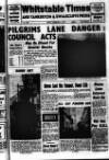 Whitstable Times and Herne Bay Herald Friday 08 December 1967 Page 1