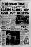 Whitstable Times and Herne Bay Herald Friday 23 January 1970 Page 1