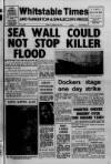 Whitstable Times and Herne Bay Herald Friday 20 March 1970 Page 1