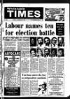 Whitstable Times and Herne Bay Herald Friday 16 February 1979 Page 1