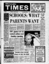 Whitstable Times and Herne Bay Herald Thursday 10 March 1988 Page 1