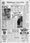 Middlesex Chronicle Friday 03 January 1975 Page 1