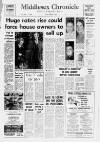 Middlesex Chronicle Friday 21 February 1975 Page 1