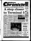Middlesex Chronicle Thursday 18 February 1993 Page 1