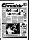 Middlesex Chronicle Thursday 04 March 1993 Page 1