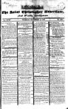 Saint Christopher Advertiser and Weekly Intelligencer Tuesday 19 November 1839 Page 1