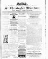 Saint Christopher Advertiser and Weekly Intelligencer Tuesday 08 February 1887 Page 1