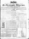 Saint Christopher Advertiser and Weekly Intelligencer Tuesday 22 March 1887 Page 1