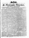 Saint Christopher Advertiser and Weekly Intelligencer Tuesday 27 February 1900 Page 1