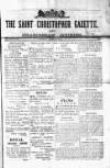 St. Christopher Gazette Friday 16 June 1871 Page 1