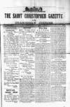 St. Christopher Gazette Friday 23 June 1871 Page 1