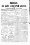 St. Christopher Gazette Friday 30 June 1871 Page 1