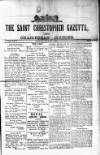 St. Christopher Gazette Friday 28 July 1871 Page 1