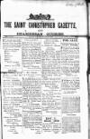 St. Christopher Gazette Friday 22 September 1871 Page 1
