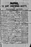 St. Christopher Gazette Friday 22 November 1872 Page 1