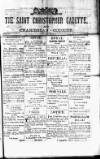 St. Christopher Gazette Friday 13 December 1872 Page 1