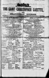 St. Christopher Gazette Friday 20 December 1872 Page 1