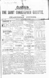 St. Christopher Gazette Friday 12 September 1873 Page 1