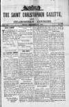 St. Christopher Gazette Friday 26 September 1873 Page 1
