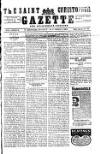 St. Christopher Gazette Monday 02 November 1908 Page 1