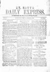 St. Kitts Daily Express Friday 05 March 1886 Page 1