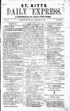 St. Kitts Daily Express Friday 12 March 1886 Page 1