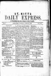 St. Kitts Daily Express Saturday 13 March 1886 Page 1