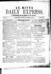 St. Kitts Daily Express Thursday 18 March 1886 Page 1
