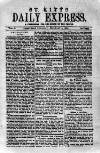 St. Kitts Daily Express Thursday 01 February 1906 Page 1