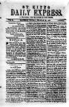 St. Kitts Daily Express Tuesday 13 February 1906 Page 1