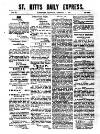 St. Kitts Daily Express Saturday 06 December 1913 Page 1